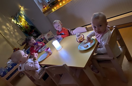 Ein Tag ohne Strom im Zwergenland in Berka (Foto: Kita Zwergenland)