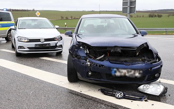 Wieder Unfall bei Thalebra (Foto: S.Dietzel)