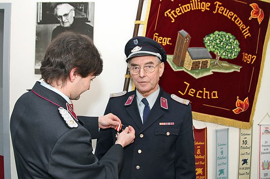 Jahreshauptversammlung FFW Jecha (Foto: G&uuml;nter Herting)