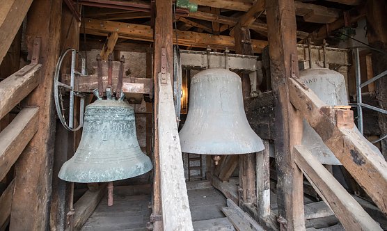 Glockenstube der Unterkirche Bad Frankenhausen (Foto: Tino Trautmann)