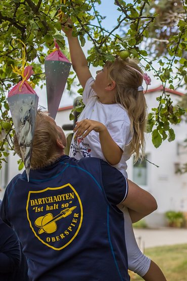 Eine sch&ouml;ne &Uuml;berraschung gab es f&uuml;r die Kinder der KITA Rasselbande (Foto: Peggy Urban)
