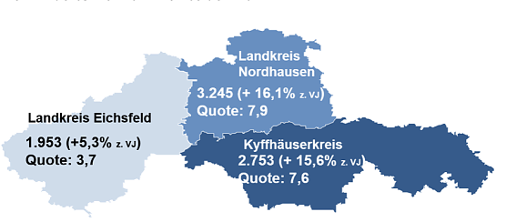 Der Nordth&uuml;ringer Arbeitsmarkt im Oktober (Foto: Agentur f&uuml;r Arbeit)