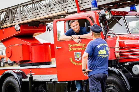 CDU-Antrag zur St&auml;rkung  der Feuerwehren. Foto (links) Stefan Schard fordert: Die Kameradinnen und Kameraden brauchen mehr Unterst&uuml;tzung vom Land (Foto: CDU Schard)