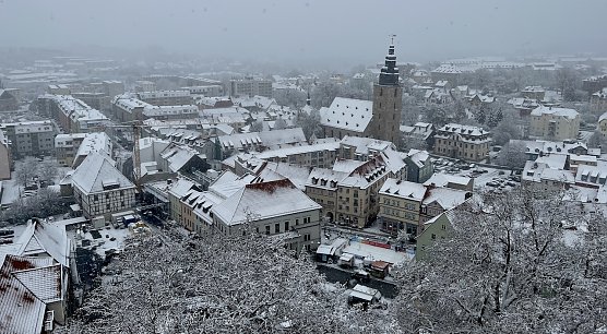 Blick auf die Stadt Sondershausen (Foto: Schlossmuseum Sondershausen)