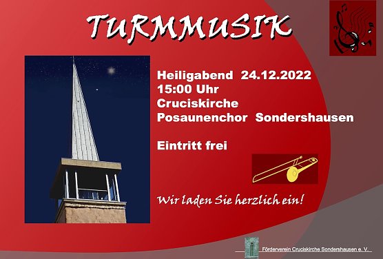 Endlich wieder Turmblasen in Sondershausen (Foto: Förderverein Cruciskirche ) Endlich wieder Turmblasen in Sondershausen (Foto: Förderverein Cruciskirche )