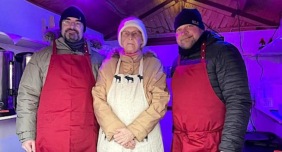 CDU-Stand auf dem Weihnachtsmarkt (Foto: CDU Sondershausen)