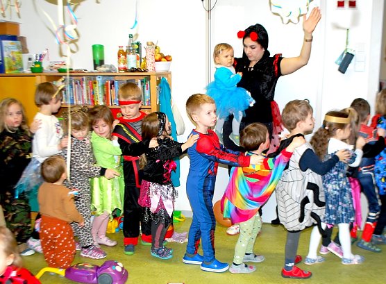 Kinderfasching in der Kindervilla in Bad Frankenhausen (Foto: Katrin Milde)