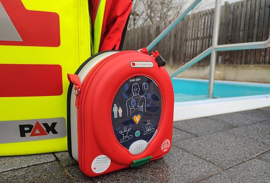 Ein Defibrillator kann Leben retten (Foto: DLRG Kyffhäuserkreis) Ein Defibrillator kann Leben retten (Foto: DLRG Kyffhäuserkreis)