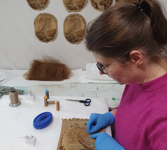 Diplom-Restauratorin Christine Supianek-Chassay  (Foto: Christine Supianek-Chassay)