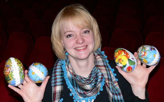 Assistentin des Osterhasen (Foto: I. Kühn) Assistentin des Osterhasen (Foto: I. Kühn)