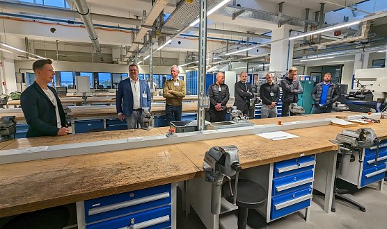 Erfolgsrezept auf der Suche nach Auszubildenden 3. Unternehmensaustausch zu Gast bei WAGO (Foto: Janine Skara)