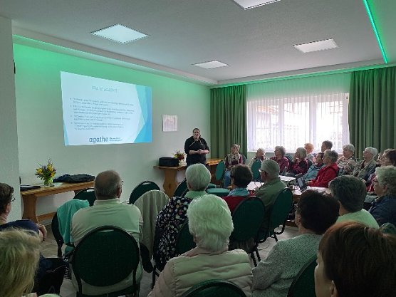 Info-Veranstaltung zum "Agathe" Programm (Foto: Landratsamt Kyffh&auml;userkreis)