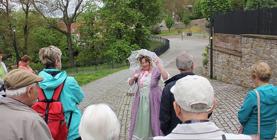 Erfahrungsaustausch und F&uuml;hrung beim Treffen der Seniorenbeir&auml;te in Bad Frankenhausen (Foto: Marion Haas)