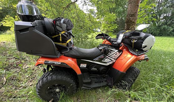Unfall bei Straßburg (Foto: S.Dietzel) Unfall bei Straßburg (Foto: S.Dietzel)