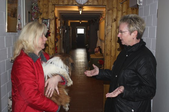 Im Tierheim Gehofen (Foto: Die Linke) Im Tierheim Gehofen (Foto: Die Linke)