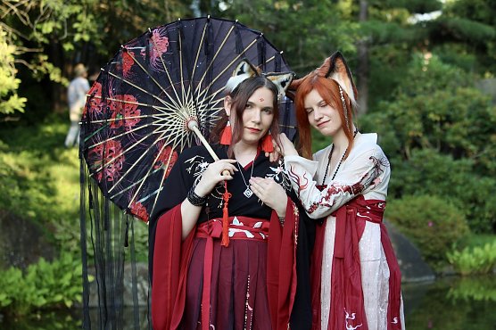 Sternenfest TANABATA im Japanischen Garten in Bad Langensalza (Foto: Eva Maria Wiegand) Sternenfest TANABATA im Japanischen Garten in Bad Langensalza (Foto: Eva Maria Wiegand)