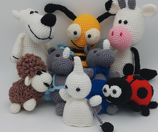 Amigurumi - japanische Häkelkunst (Foto: Landratsamt Kyffhäuserkreis) Amigurumi - japanische Häkelkunst (Foto: Landratsamt Kyffhäuserkreis)