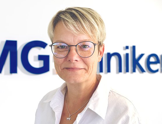 Neue Pflegedienstleiterin am KMG Klinikum Katrin Fischer (Foto: S. Nenninger/ KMG Kliniken)