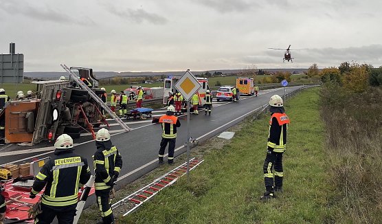 Unfall heute Morgen  (Foto: S.Dietzel)