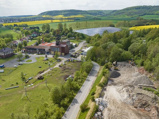 Der bestehende Schacht soll genutzt werden (Foto: S&uuml;dharz Kali GmbH)
