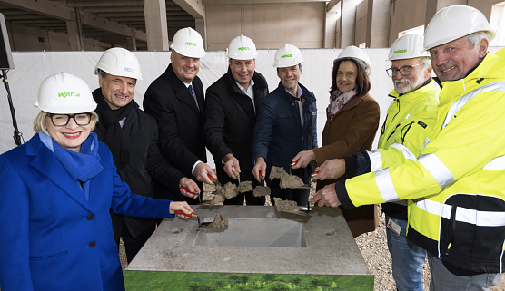 Grundsteinlegung am 10. November (Foto: Wago)