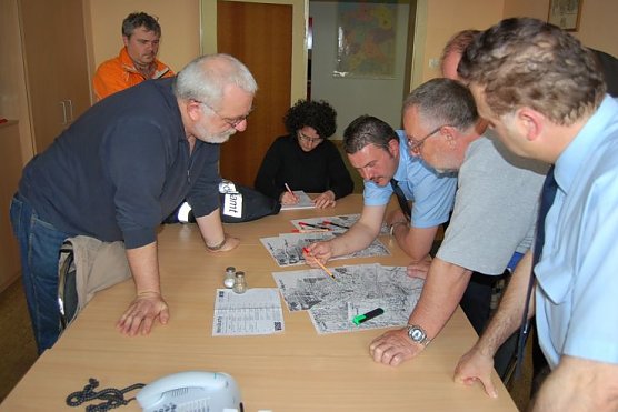 Beratungen zum Sperrkreis (Foto: nnz)