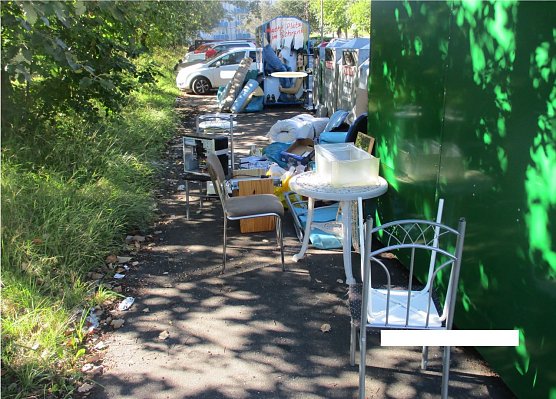 Illegale M&uuml;llentsorgung ist strafbar (Foto: Landratsamt Kyffh&auml;userkreis - Dr. Thiele)