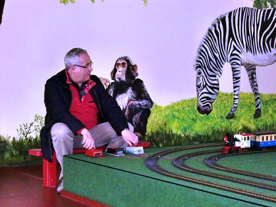 Drehteam in Wiehe (Foto: Modellbahn Wiehe) Drehteam in Wiehe (Foto: Modellbahn Wiehe)