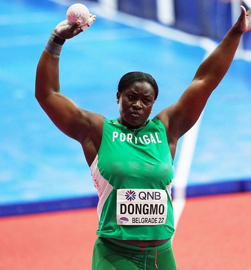 Die amtierende Weltmeisterin in der Halle: Auriol Sally Dongmo Mekemnang (Foto: Chai von der Laage) Die amtierende Weltmeisterin in der Halle: Auriol Sally Dongmo Mekemnang (Foto: Chai von der Laage)