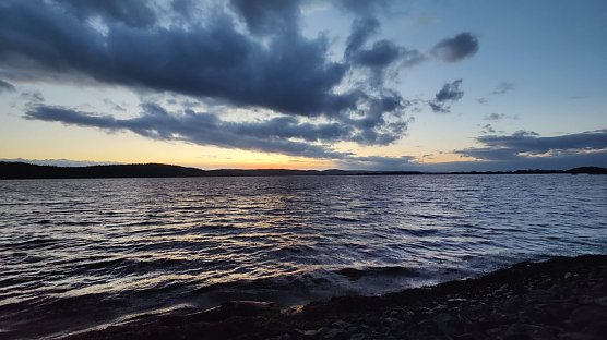 Der Stausee Kelbra am 26. Dezember (Foto: Peter Blei)