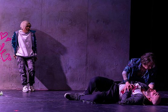 Szene aus Charles Gounods Oper &raquo;Rom&eacute;o et Juliette&laquo; (Foto: Tim M&uuml;ller)