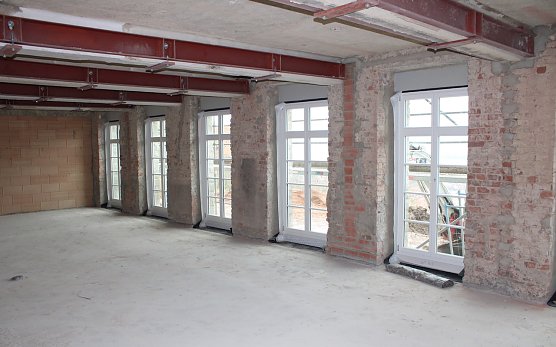 Rohbau im Erdgescho&szlig; Ferienressort SALZGUT Bad Frankenhausen (Foto: Stadtverwaltung Bad Frankenhausen)