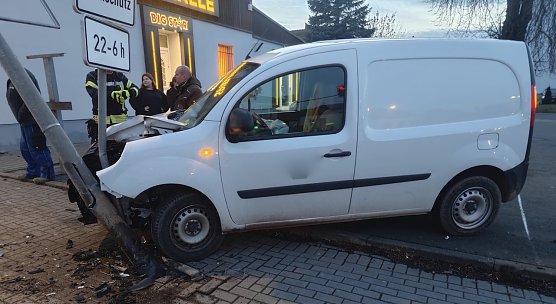 Unfall in Greu&szlig;en (Foto: Silvio Dietzel)