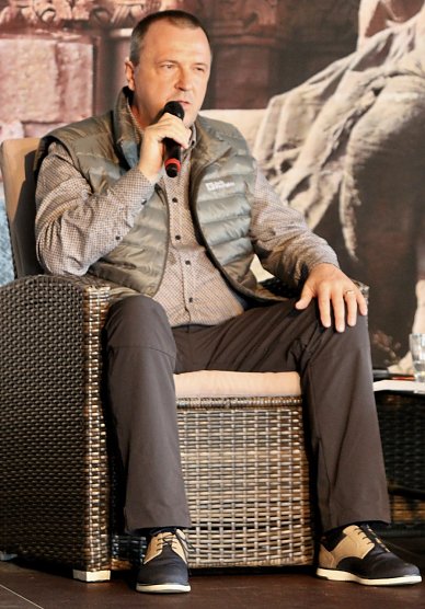 Landratskandidat Sven Oesterheld (parteilos tritt f&uuml;r die CDU an) (Foto: Eva Maria Wiegand)