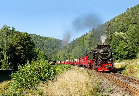 Ab dem 26. April gilt bei der HSB der Sommerfahrplan (Foto: HSB/Dirk Bahnsen)