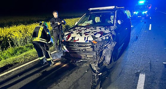 Foto von der Unfallstelle (Foto: S.Dietzel)