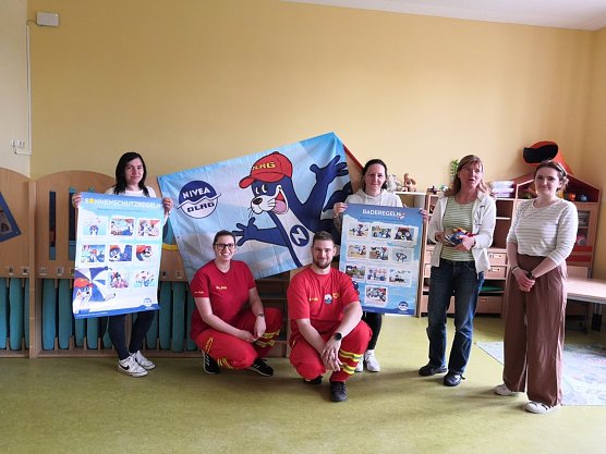 DLRG Aktionstag in der Kita Sonnenschein (Foto: Kita Sonnenschein) DLRG Aktionstag in der Kita Sonnenschein (Foto: Kita Sonnenschein)