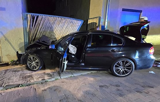 Flucht endete an der Hauswand (Foto: S. Dietzel)