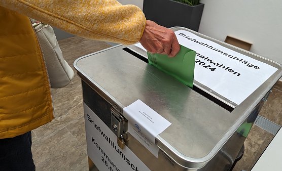 Briefwahl Sondershausen 2024 (Foto: J. Skara)