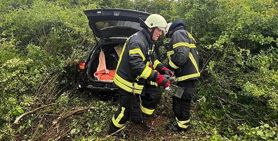 Unfall bei Nordhausen (Foto: Silvio Dietzel) Unfall bei Nordhausen (Foto: Silvio Dietzel)