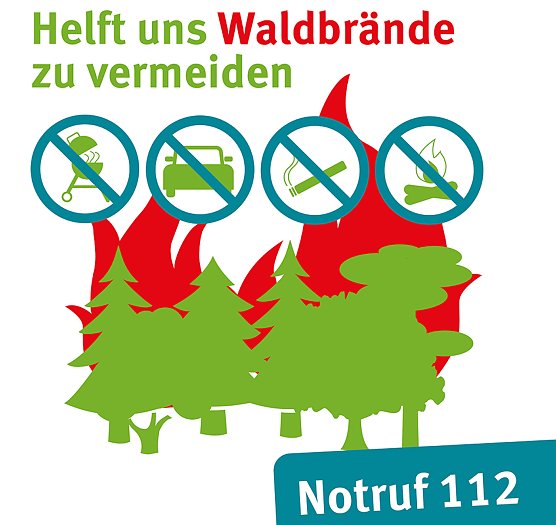 Aufkl&auml;rung tut Not: Nach wie vor ist das Fehlverhalten des Menschen eine wichtige Ursache f&uuml;r Waldbr&auml;nde (Foto: Th&uuml;ringenForst-A&ouml;R)