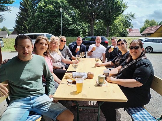 Zum Teichfest war richtig was los (Foto: C.Wilhelm ) Zum Teichfest war richtig was los (Foto: C.Wilhelm )