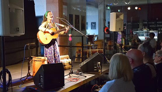 Guadalupe-Mediavilla in Concert im Panoramamuseum in Bad Frankenhausen (Foto: Fred B&ouml;hme)