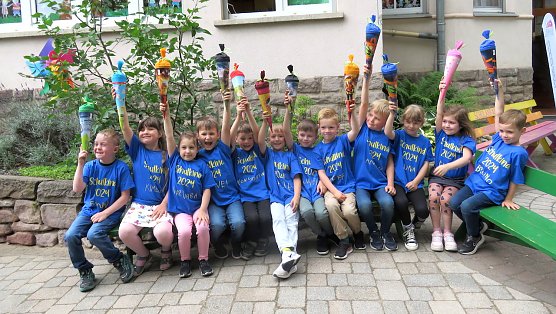 Zuckert&uuml;tenfest in der Kindervilla in Bad Frankenhausen (Foto: Katrin Milde)