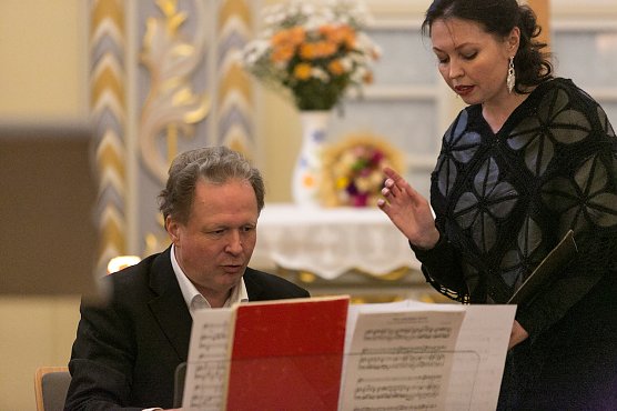 Anna Ivanishko (Gesang) und Ronald Uhlig (Klavier)  (Foto: G&ouml;tz Starke)
