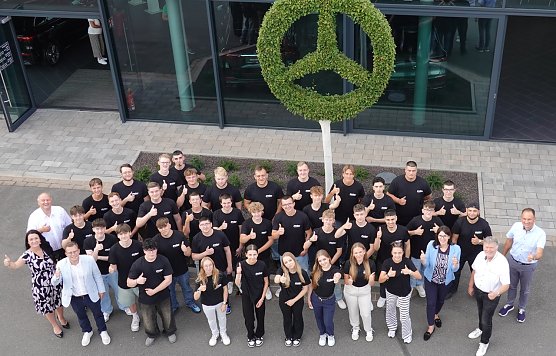 Die "Neuen" des Jahrgangs 2024 (Foto: nnz)