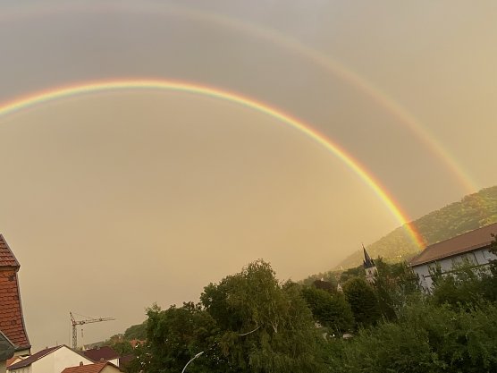 Regenbogen (Foto: Wolfgang Lehmann)
