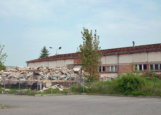 Abriss in der Hospitalstra&szlig;e (Foto: Karl-Heinz Herrmann)