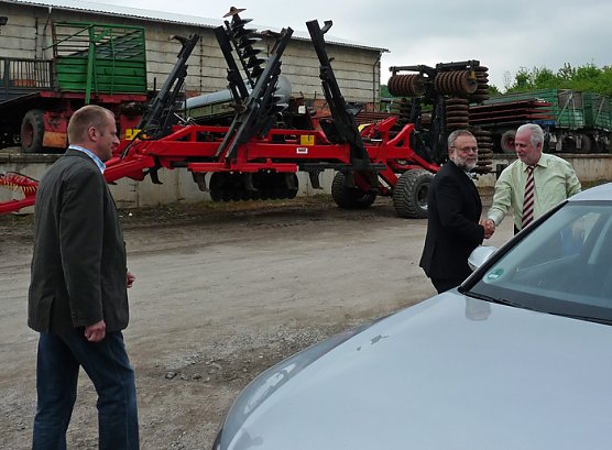 Im Agrarunternehmen Oldisleben (Foto: Karl-Heinz Herrmann)