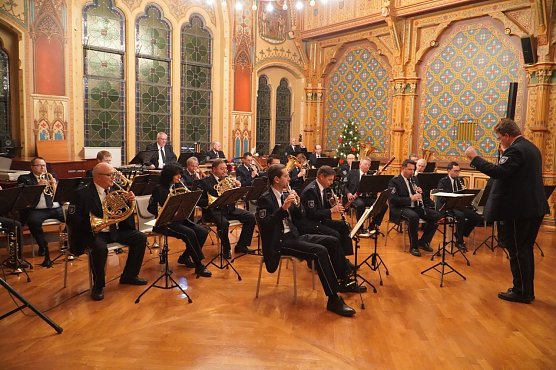 Weihnachtskonzert des Polizeiorchesters in Sondershausen (Foto: LPI)